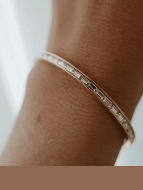 Aganya kreation B-48 white – 18k Gold Plated Stainless Steel Tarnish Free Waterproof Female Jewellery