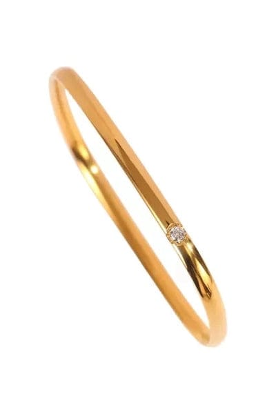 Aganya kreation B-50 – 18k Gold Plated Stainless Steel Tarnish Free Waterproof Female Jewellery