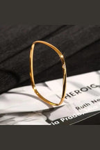 Aganya kreation B-50 – 18k Gold Plated Stainless Steel Tarnish Free Waterproof Female Jewellery