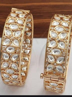 Aganya kreation Bangles Asthika polki kundan bangles