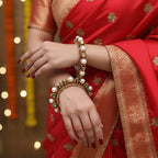 Aganya kreation Bangles Gaurangi Rajwadi Jadau Bangles - Ethnic Elegance