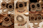 Aganya kreation Bangles Jadau Kundan Meenakari CZ Openable Bangles – Handmade Bridal Bangles