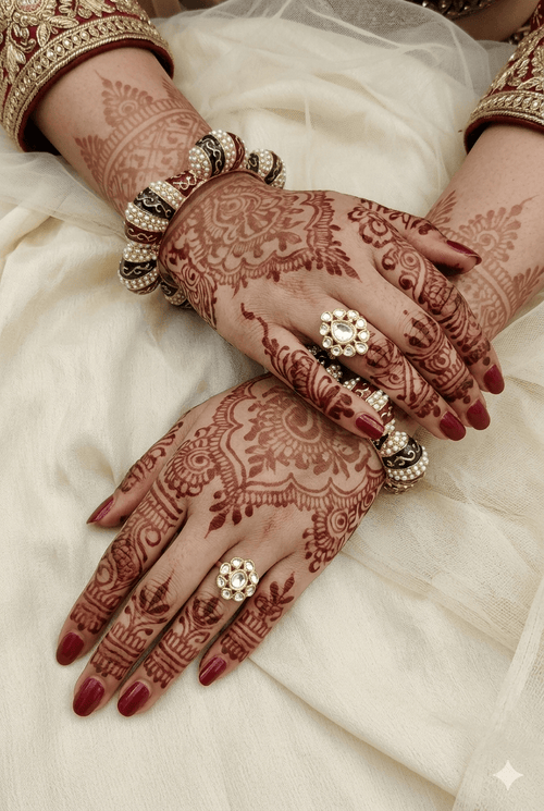 Aganya kreation Bangles Navirah Traditional Rajwadi Enamel & Pearl Ethnic Bangles 2.2