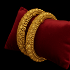 Aganya kreation Bangles Shantika Polki Bangles - Elegant Brass Jewelry 2.4
