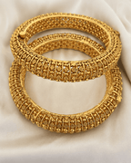 Aganya kreation Bangles Sharvani Heritage Gold  Matt Finish Designer Bangles for Women