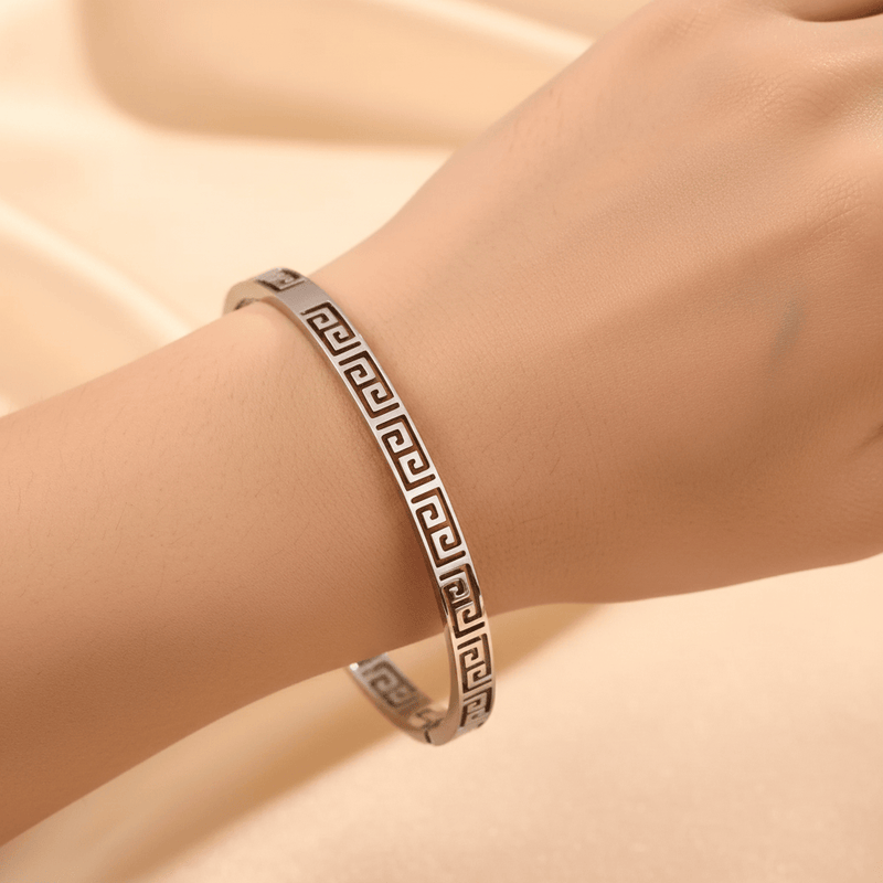 Aganya kreation Bracelet Shovil Bracelet-SILVER-Stainless Steel Anti Tarnish Waterproof Male Jewellery