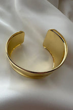 Aganya kreation Bracelets Abel Bracelet - Elegant Golden Plated Handcuff Accessory