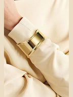 Aganya kreation Bracelets Abel Bracelet - Elegant Golden Plated Handcuff Accessory