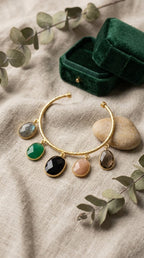Aganya kreation Bracelets Akshara Bracelet - Elegant Natural Quartz Jewelry Multi 2