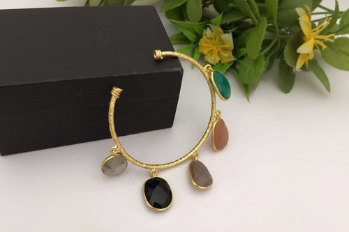 Aganya kreation Bracelets Akshara Bracelet - Elegant Natural Quartz Jewelry Multi 2 Multi 1