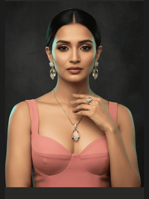 Aganya kreation Bracelets Aryana Combo - Elegant Silver Jewelry Set for Every Occasion
