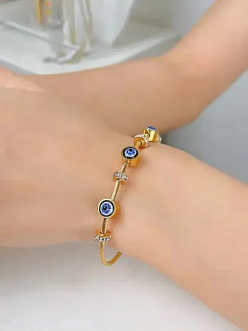 Aganya kreation Bracelets B-52 -18k Gold Plated Stainless Steel Tarnish Free Waterproof Female Jewellery