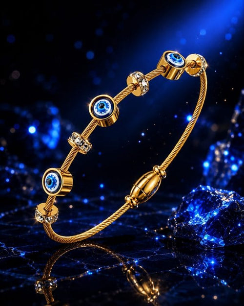Aganya kreation Bracelets B-52 -18k Gold Plated Stainless Steel Tarnish Free Waterproof Female Jewellery