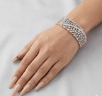 Aganya kreation Bracelets Christina CZ Designer Bracelet - Elegant Western & Ethnic Style