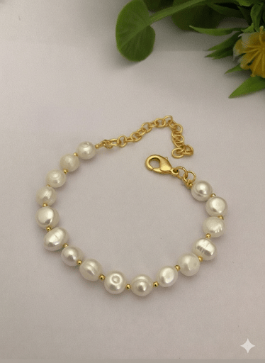 Aganya kreation Bracelets Real pearl Paranya bracelet Pearl