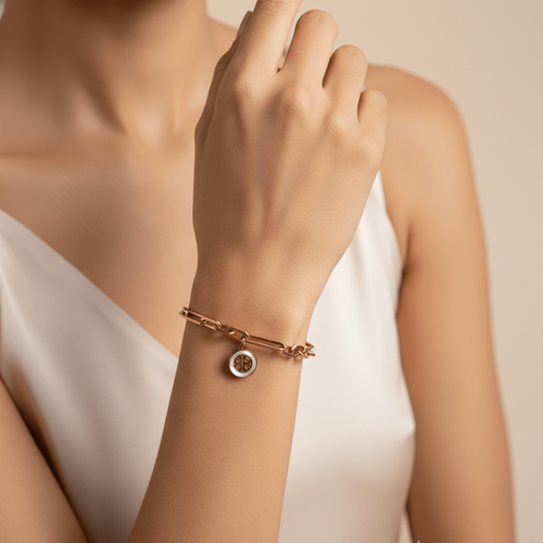 Aganya kreation Bracelets Sanet Bracelet -18k gold plated anti tarnish bracelet