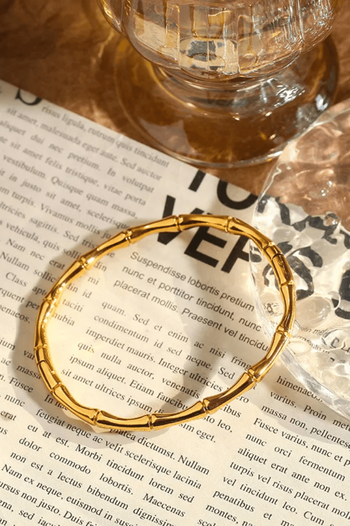 Aganya kreation Bracelets Velmira – 18k Gold Plated Stainless Steel Tarnish Free Waterproof Female Jewellery