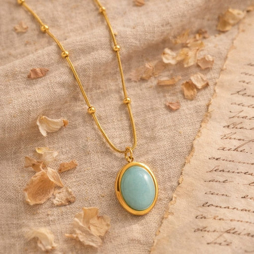 C-199 18k Gold Plated Stainless Steel Tarnish Free Waterproof Female Jewellery