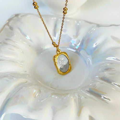 C-203 18k Gold Plated Stainless Steel Tarnish Free Waterproof Female Jewellery