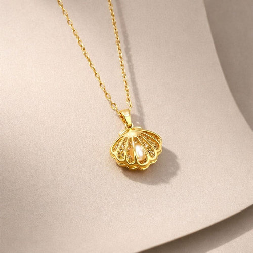 C-299 18k Gold Plated Stainless Steel Tarnish Free Waterproof Female Jewellery