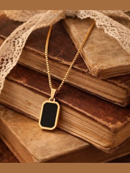 Aganya kreation Chain Drove 18k Gold Plated Stainless Steel Tarnish Free Waterproof Jewellery Male/female