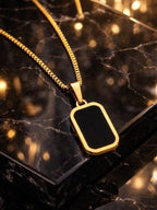 Aganya kreation Chain Drove 18k Gold Plated Stainless Steel Tarnish Free Waterproof Jewellery Male/female