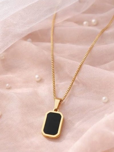 Aganya kreation Chain Drove 18k Gold Plated Stainless Steel Tarnish Free Waterproof Jewellery Male/female