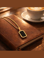 Aganya kreation Chain Drove 18k Gold Plated Stainless Steel Tarnish Free Waterproof Jewellery Male/female