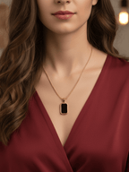 Aganya kreation Chain Drove 18k Gold Plated Stainless Steel Tarnish Free Waterproof Jewellery Male/female