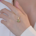 Aganya kreation Chain Moon– 18k Gold Plated Stainless Steel Tarnish Free Waterproof Female Jewellery