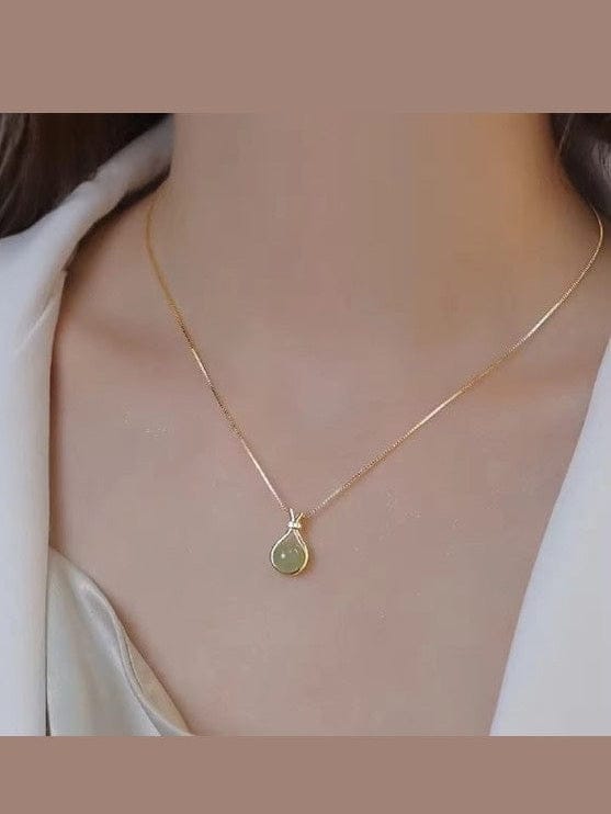 Aganya kreation Chain Moon– 18k Gold Plated Stainless Steel Tarnish Free Waterproof Female Jewellery
