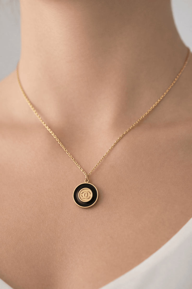 Aganya kreation Chain Stylish Mallet 18k Gold plated anti tarnish necklace