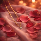 Aganya kreation Chain Traya chain – 18k Gold Plated Stainless Steel Tarnish Free Waterproof Female Jewellery