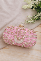 Aganya kreation Clutches Aachal Clutch - Premium Handmade Silk Accessory