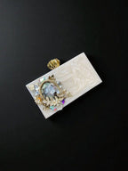 Aganya kreation Clutches Elegant Samaira Clutch - Handmade Partywear Accessory