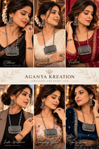 Aganya kreation Combo Aaratrika Oxidised Silver Tribal Jewellery Set with Necklace, Earrings, Ring, Nose Pin & Bracelet | Aganya Kreation