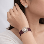 Aganya kreation Combo Shipra Polki Kundan Combo: Elegant Bracelet & Earrings Set