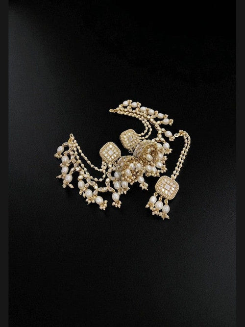 Aganya kreation Combo Vidhi Earrings - Handcrafted Ethnic  Jewelry