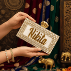 Aganya kreation Customisable clutches Julieta Customisable Clutch - Personalised Luxury Accessory