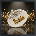 Aganya kreation Designer clutches Aisvari Resin Clutch - Customizable Luxury Accessory