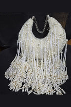 Aganya kreation Designer clutches Chand Pearl Clutch Bag - Elegant & Exclusive Design