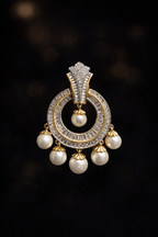 Aganya kreation Earrings Aleena Earrings - Ethnic & Western Elegance in Gold & Diamonds Golden