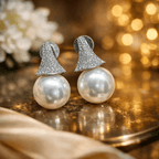 Aganya kreation Earrings Diamond Look Like Lilia Earrings - Elegant & Timeless Design