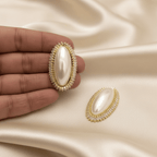 Aganya kreation Earrings Elegant Julia Ad Pearl Earrings for Any Occasion