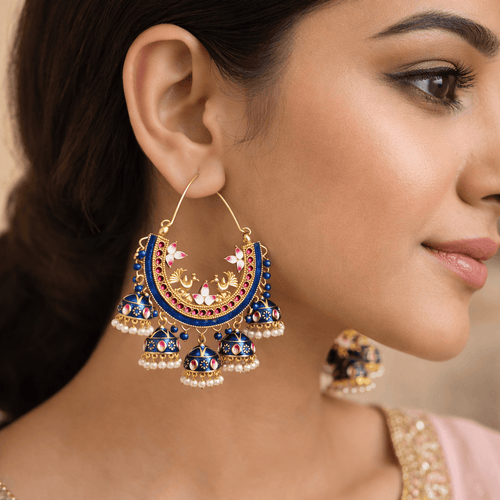 Aganya kreation Earrings Panchi Jhumka - Elegant Ethnic Earrings for Every Occasion