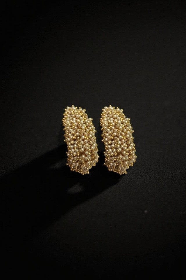 Aganya kreation Earrings Radhika Polki Bali - Exquisite Handmade Jewelry