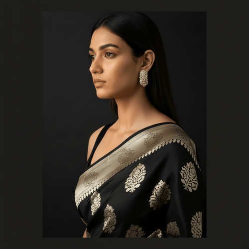 Aganya kreation Earrings Radhika Polki Bali - Exquisite Handmade Jewelry