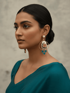 Aganya kreation Earrings Sana Real Pearl Earrings - Elegance in Every Detail