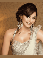 Aganya kreation Earrings Sassy AD and Pearl Hoops - Elegant Jewelry for Every Occasion Gold Gold