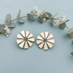 Aganya kreation Earrings Sofia Real Pearl Earrings - Elegant & Handcrafted Jewelry
